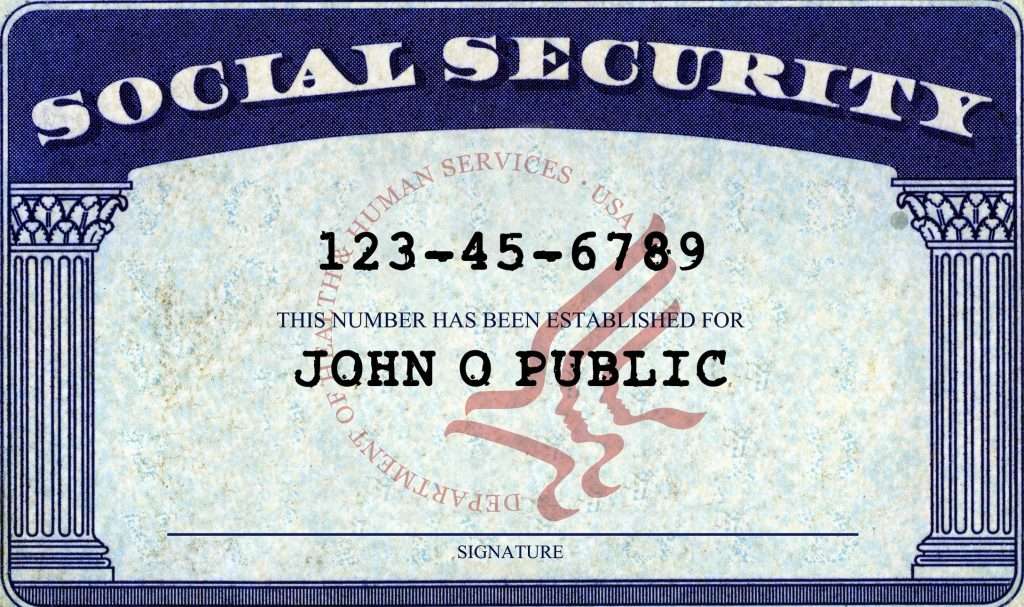 sample social security card for name change blog article