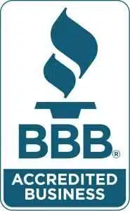 Better Business Bureau BBB Accredited Business emblem.