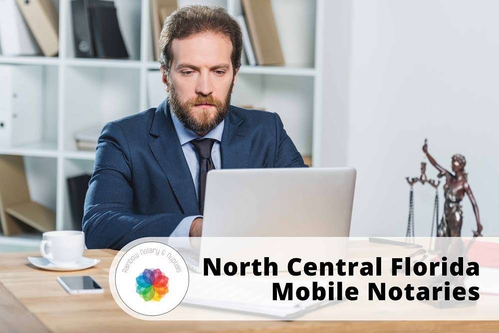 North Central Florida Mobile Notaries banner